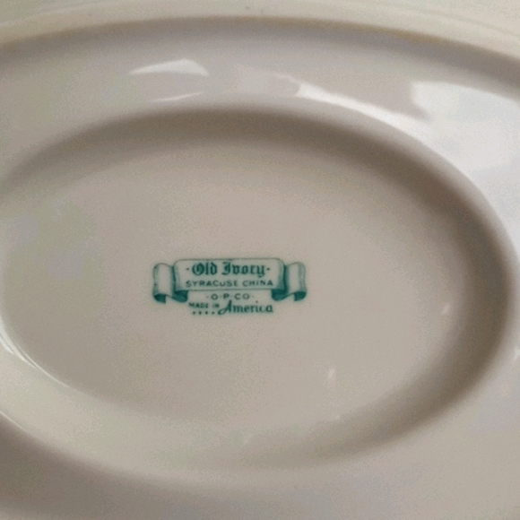 Vtg Old Ivory Gravy Boat - Picture 5 of 7